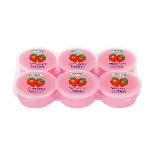 Pudding Fraise Nata de Coco - 480 GR COCON