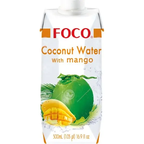 Eau de Coco a la Mangue - 500 ML FOCO