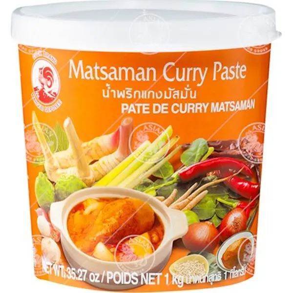 Pâte de Curry Massaman - 1 KG COCK