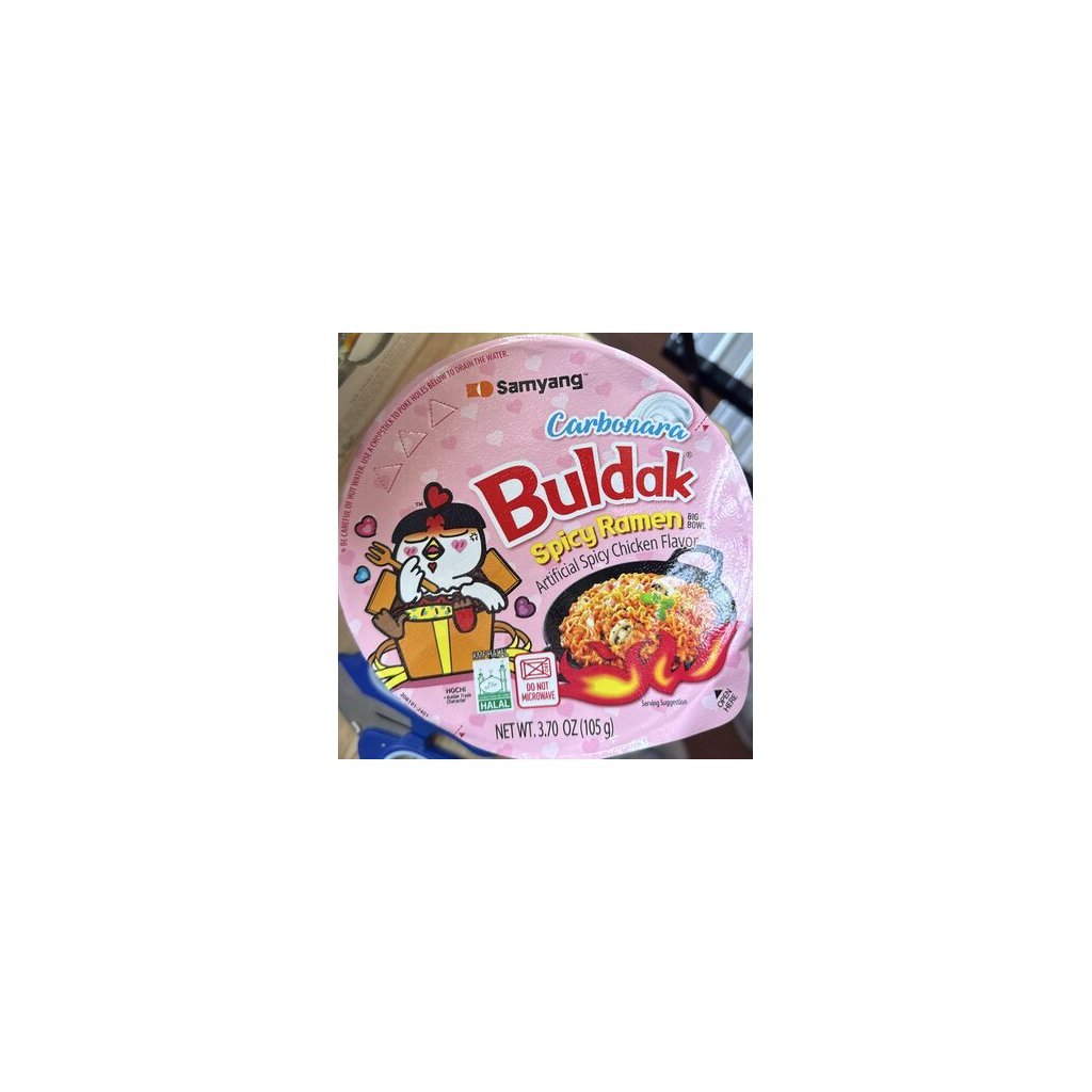 Bol de Nouilles Buldak Carbonara SAMYANG